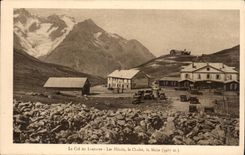 CPA the collar of Lautaret hotels the country cottage the meije