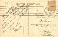 Paris - 7 - Tour Eiffel - Eiffel Tower - Le Trocadero vu sous la Tour - CPA