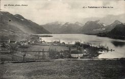 Talloires - End of the Lake - CPA