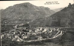 Falls of the Tarn - Peyreleau and Rozier - CPA