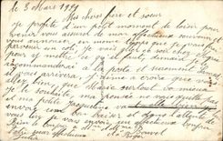 Fleur Oeillet - Carnation - CPA 