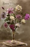 Fleur Oeillet - Carnation - Bonne Fete - CPA 