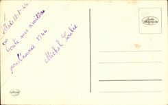 Fleur Oeillet - Carnation - CPA 