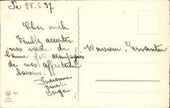 Fleur Oeillet - Carnation - CPA 