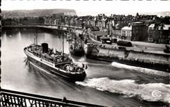 Dieppe - llegada de Londres - CPA