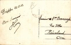 Dieppe - el lugar nacional - CPA