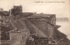 Mesnil Valley - Cliffs and the Talbot Tower - CPA