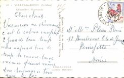 Weak Roses - Thatched cottage Norman - CPA