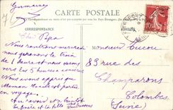 Treport - the Way of Cliff - CPA