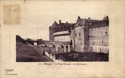 Dieppe - el castillo viejo - CPA