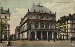 Le Havre - the Theater - CPA