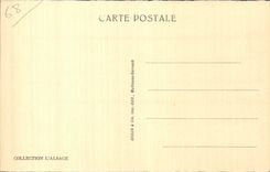 Last nines Brisach - the Bridge of Boats - CPA