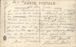 Thann - parte del suburbio del Rin - bombardee de los alemanes - CPA