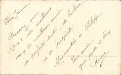 Fleurs Oeillet - Carnation - Bonne Annee - CPA 