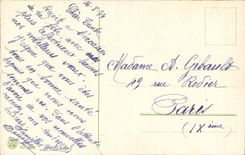 Fleurs Oeillet - Carnation - Bonne Fete - CPA 