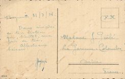 Fleurs Oeillet - Carnation - Bonne Fete - CPA 