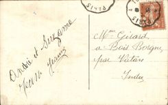 Fleurs Oeillet - Carnation - Heureux Anniversaire - CPA 