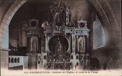 Noirmoutier - Interieur de l Eglise - CPA