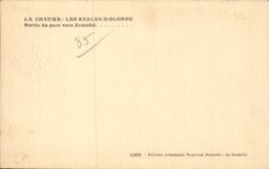 Sands Olonne - Chaumb - Exit of the Port - CPA