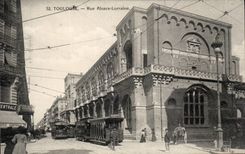 Toulouse - calle Lorena Alsacia - CPA