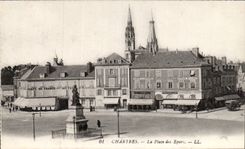 Chartres - La Place des Epars - CPA