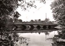 CPSM Saint Remy sur Avre Le vieux pont construit sous Francois 1er