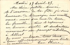 Fleurs Muguet - Lily of the Valley - Porte Bonheur - Bonne Fete - CPA 