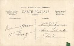 Fleurs Muguet - Lily of the Valley - Porte Bonheur Santons - CPA 