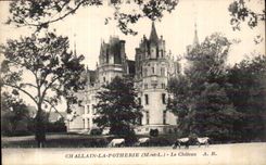 Challain la Potherie - Le Chateau - CPA 
