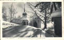Megeve - a Group of Vaults of the Martyrdom - CPA
