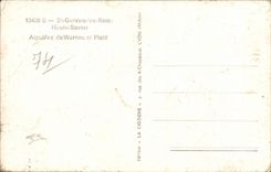 Saint Gervais les Bains - Needles of Warens and Plate - CPA