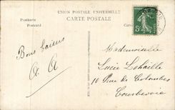 La fantasia de CPA florece la felicidad de Santons de la puerta del lirio de los valles