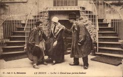 CPA Berry the horseshoe will carry you happiness Folklore costume