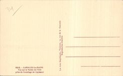 CPA Lamalou les Bains Seen on the valley of Orb taken of hermitage of Capimont