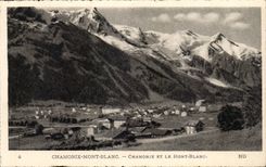 Chamonix - Le Mont Blanc - CPA 
