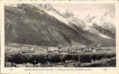 Chamonix - Le Mont Blanc - CPA 