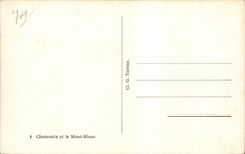 Chamonix - Le Mont Blanc - CPA 