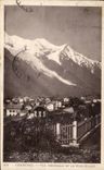Chamonix - Vue Generale et le Mont Blanc - CPA 