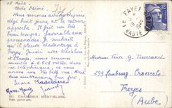 Chamonix - Vue Generale - Mont Blanc - CPA 