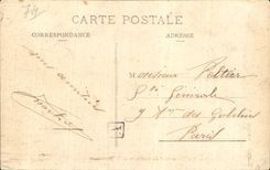 Chamonix - Monument de Saussure et le Mont Blanc - CPA 