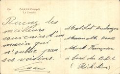 Africa - Africa - African wildlife - Senegal - Dakar - the Cornice - CPA