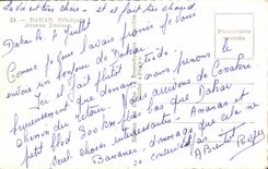 Africa - Africa - Senegal - Dakar - Pasteur Avenue - CPA