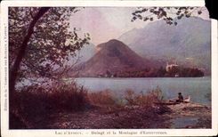 Annecy - Le Lac - Duingt et la Montagne - CPA