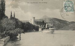 Annecy - Le Lac - Port de Duingt - CPA