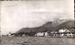 Evian les Bains - Large Bank - Memises - CPA