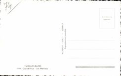 Evian les Bains - Large Bank - Memises - CPA