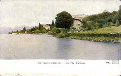 Evian les Bains - the Pre Curious one - CPA