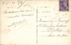 Evian les Bains - the Cachat Refreshment bar - CPA