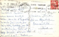 Evian les Bains - the Place - the City - Tooth Oche - CPA