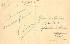 Evian les Bains - the Beach - CPA